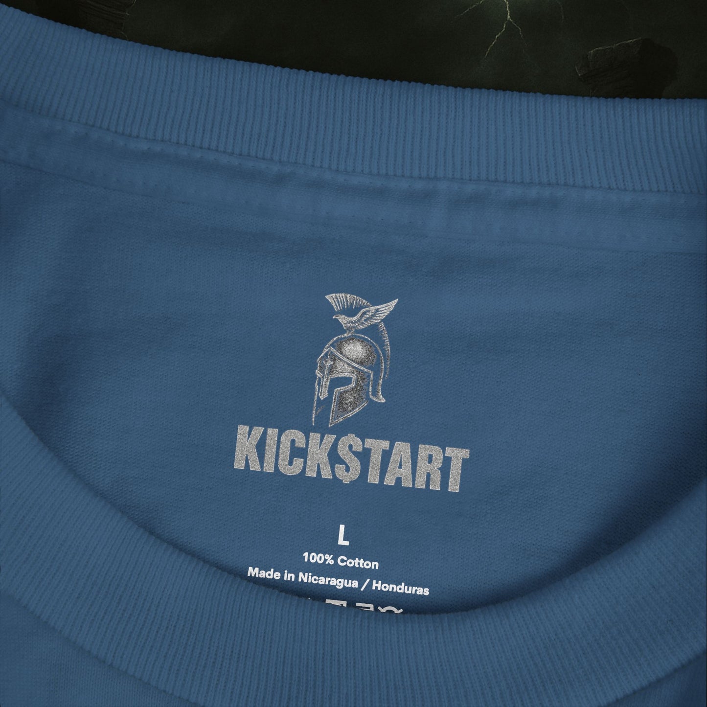 Kick$tart Spartan Tee – Heavyweight Warrior Graphic Shirt