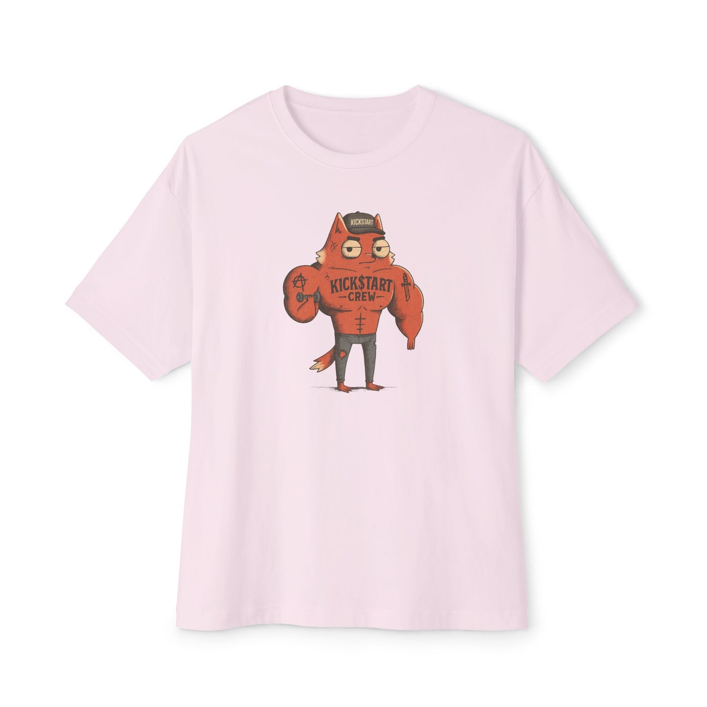 Kickstart Crew Oversized Tee Team Spirit