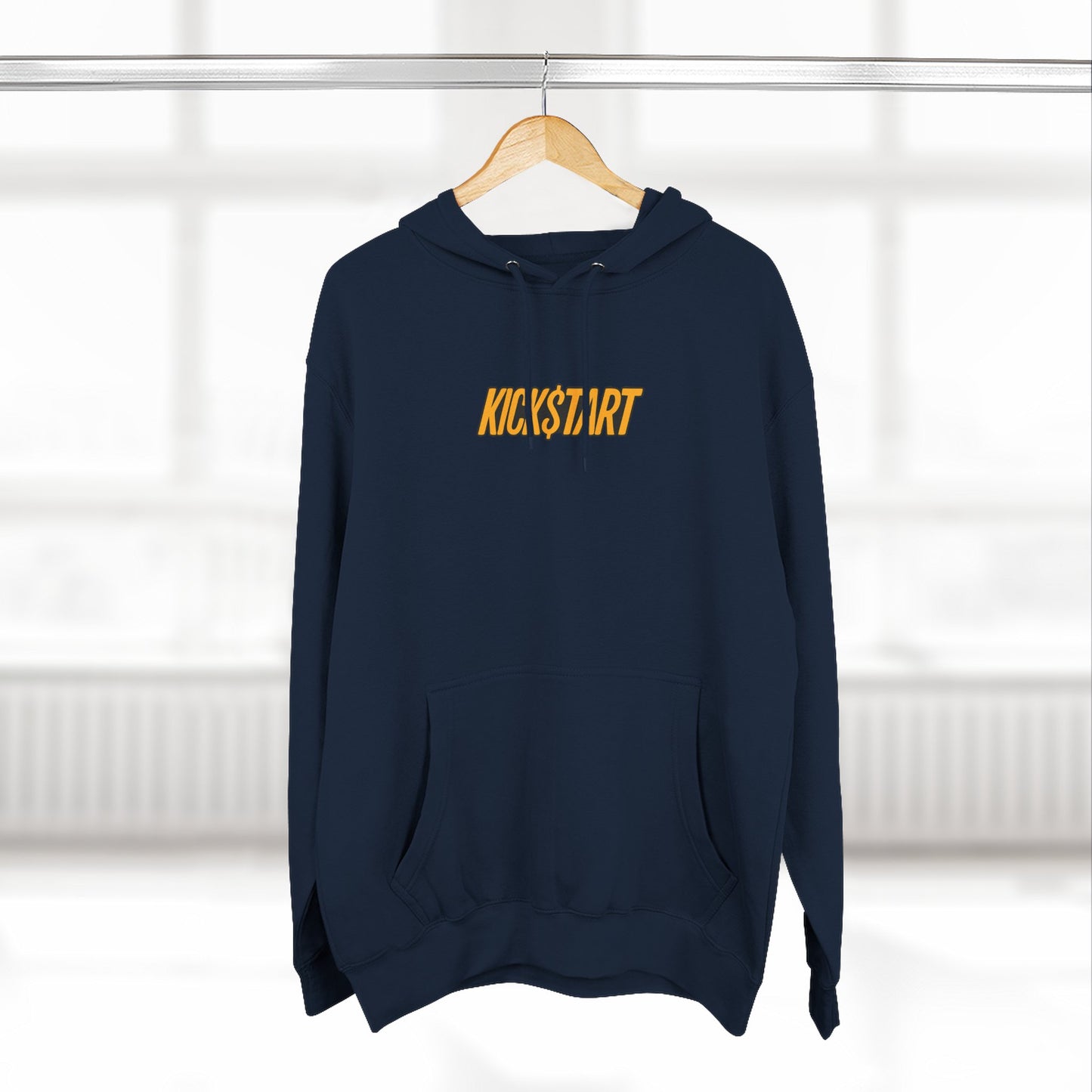 Kickstart Graphic Fleece Hoodie - Cozy Cat