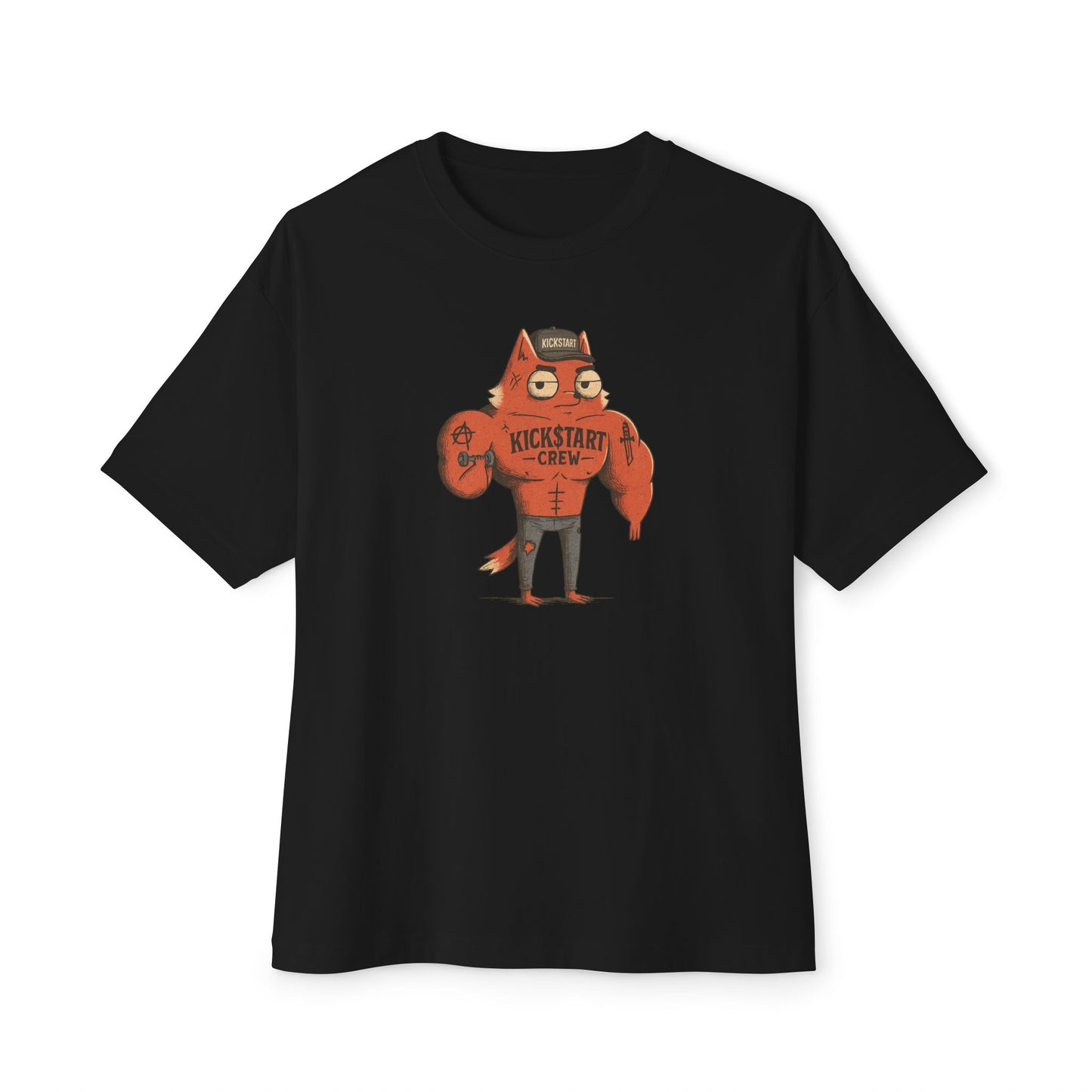 Kickstart Crew Oversized Tee Team Spirit