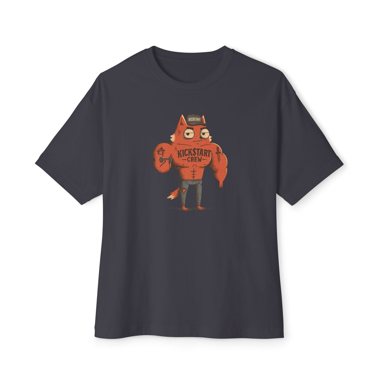 Kickstart Crew Oversized Tee Team Spirit