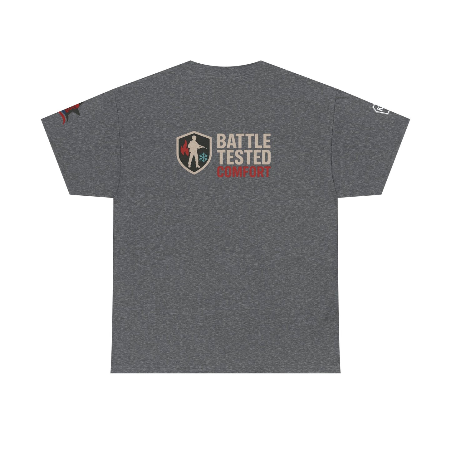 Battle Tested Comfort T-Shirt | Unisex Heavy Cotton Tee | Military Style Tee, Everyday Comfort Wear, Gift for Veterans, Casual Outfit