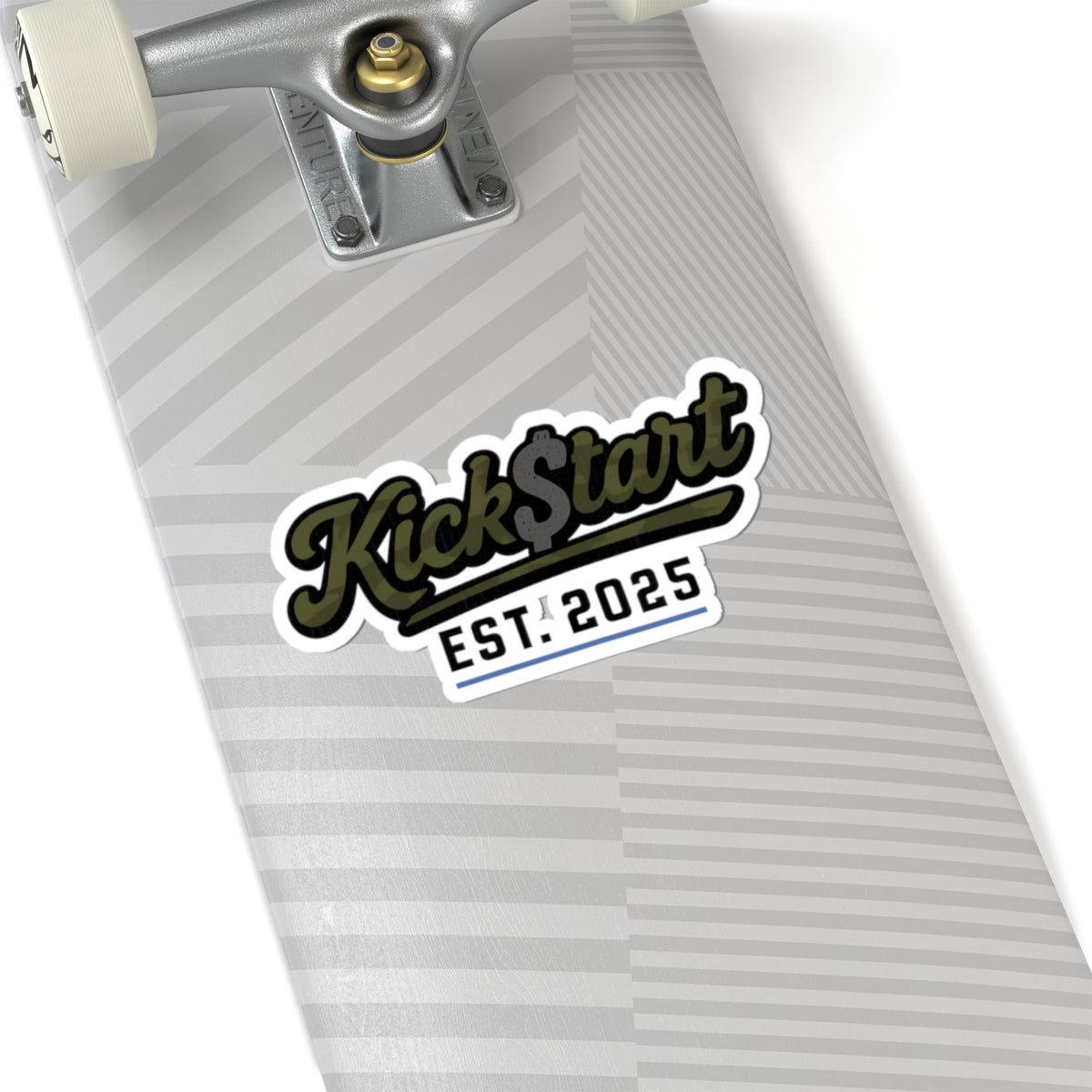Kick$tart EST Camo Sticker – Founding Year Tactical Vinyl Decal