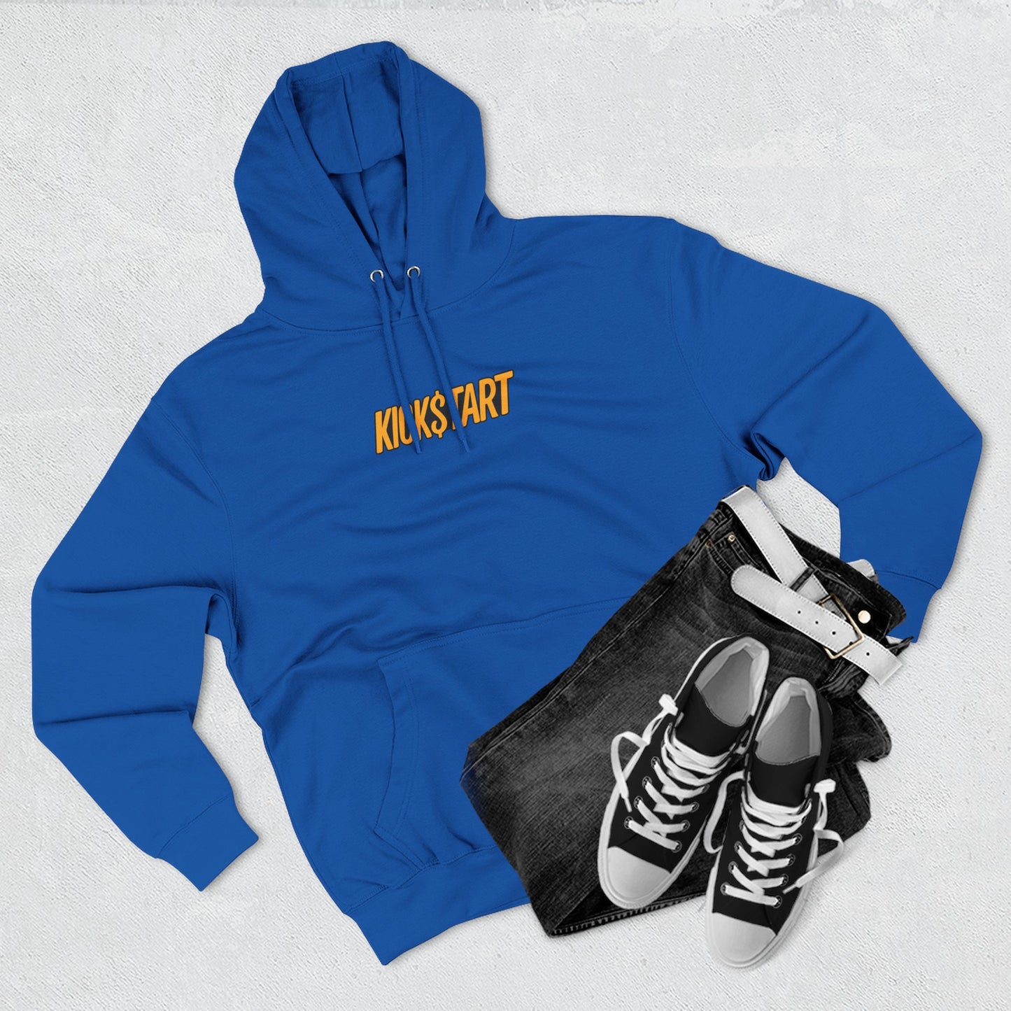 Kickstart Graphic Fleece Hoodie - Cozy Cat