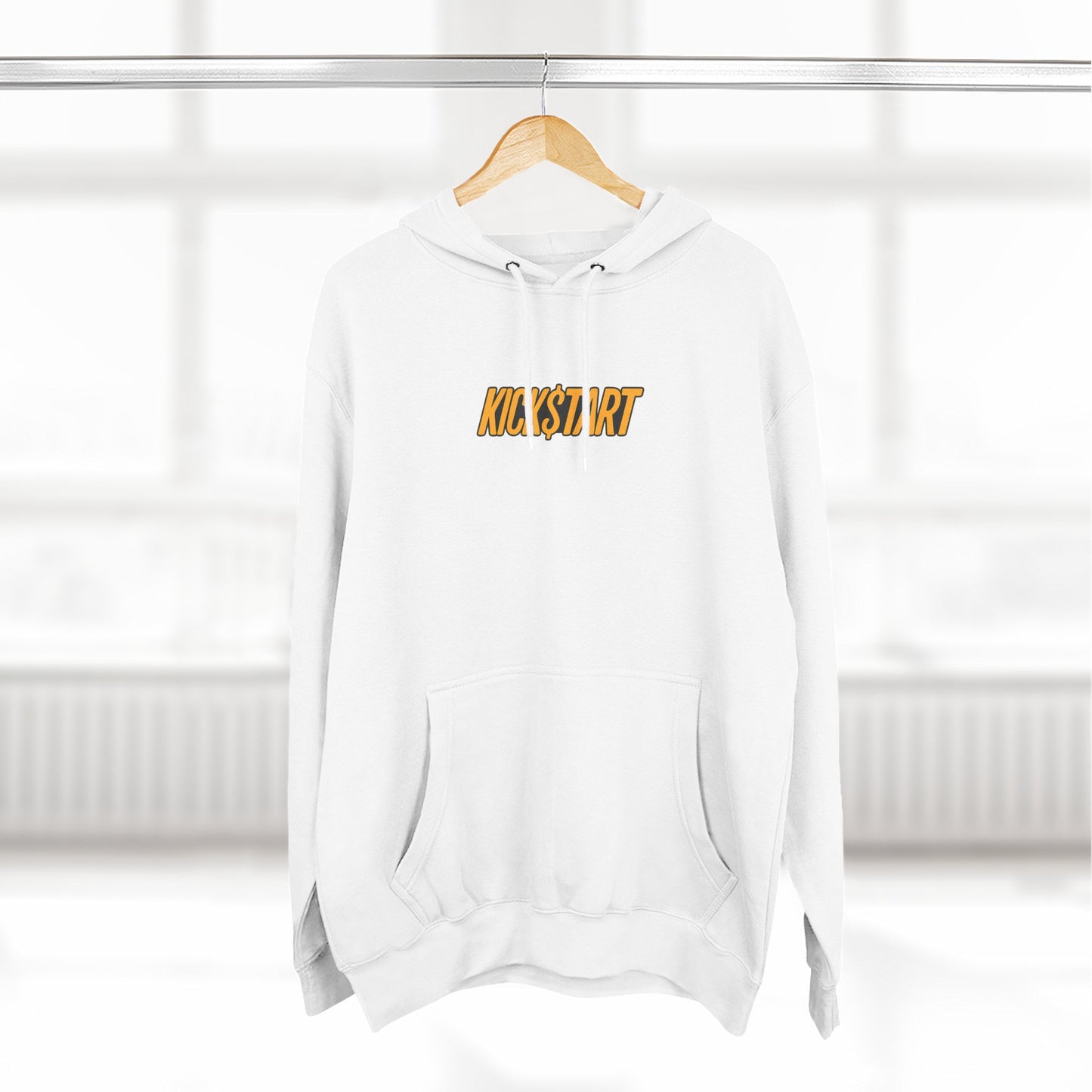 Kickstart Graphic Fleece Hoodie - Cozy Cat