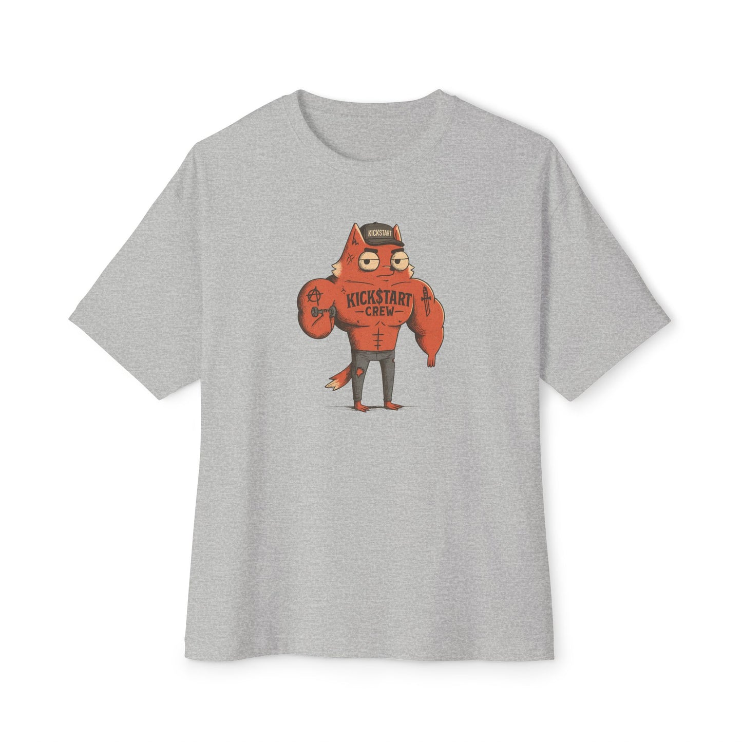 Kickstart Crew Oversized Tee Team Spirit