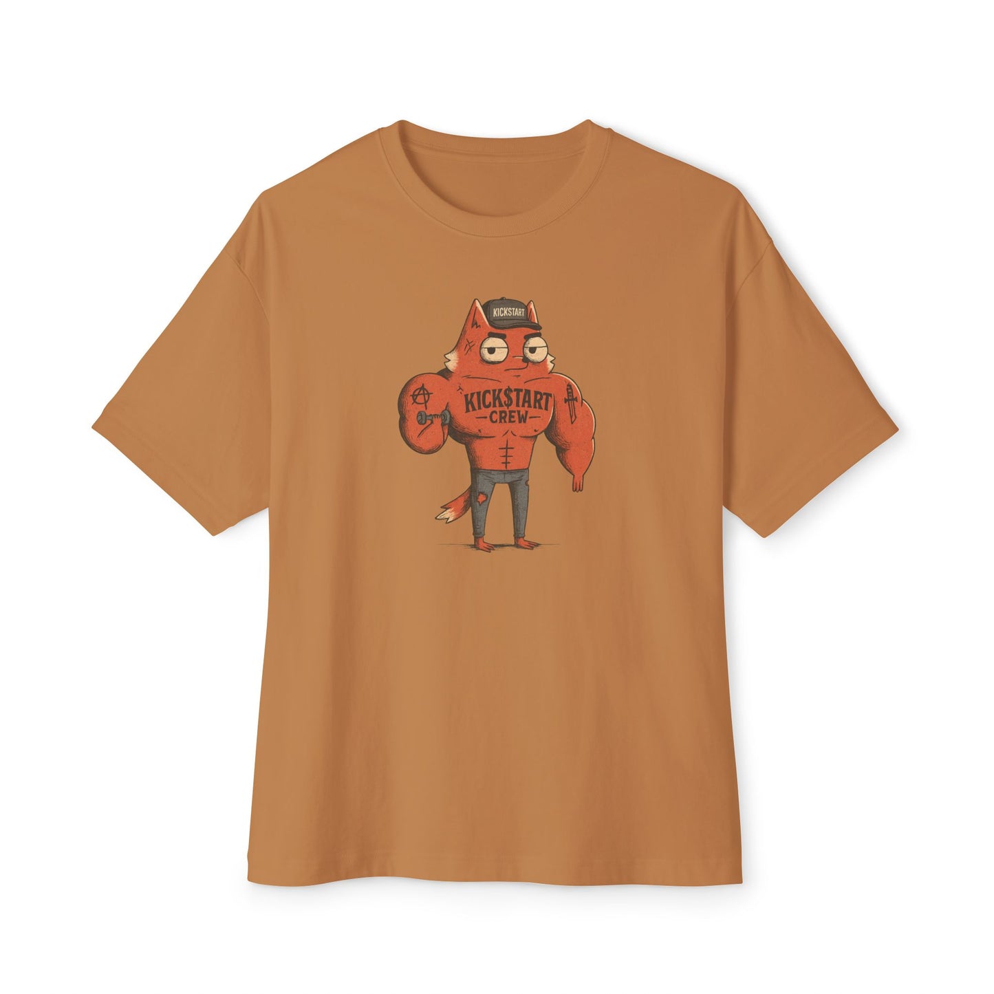Kickstart Crew Oversized Tee Team Spirit