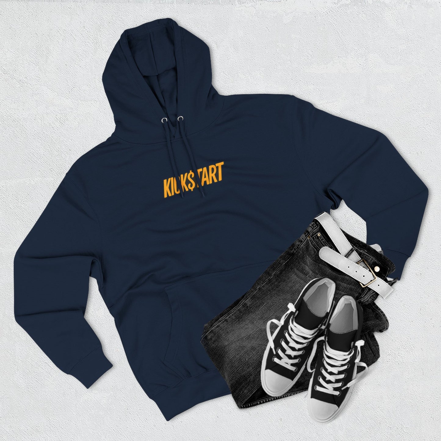 Kickstart Graphic Fleece Hoodie - Cozy Cat
