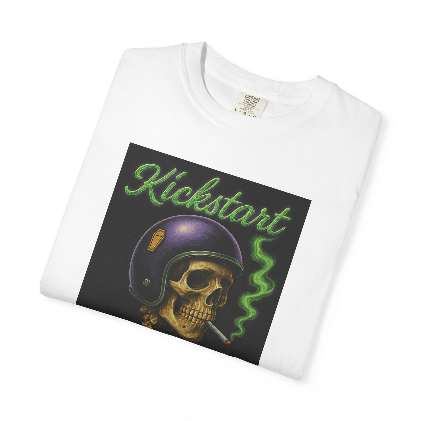 Kickstart Rebellious Streetwear T-Shirt, Break the Rules