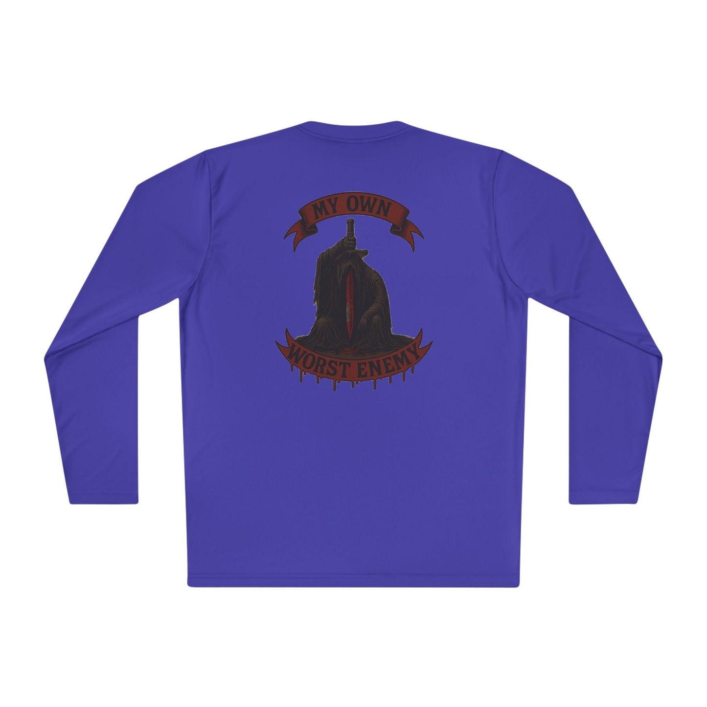 Gothic Unisex Tee - My Own Masterpiece, Lightweight Long Sleeve Shirt, Casual Wear, Gift for Art Lovers, Unique Graphic Top