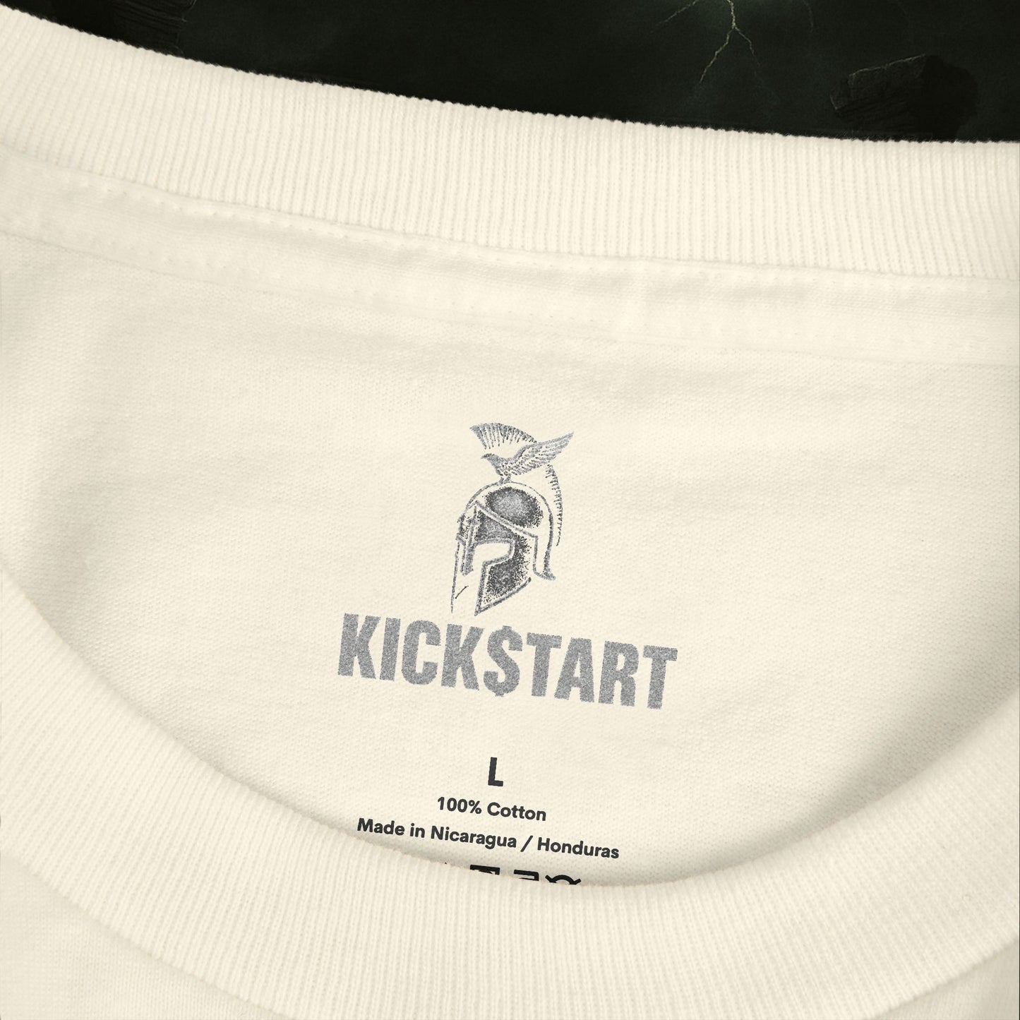 Kick$tart Spartan Tee – Heavyweight Warrior Graphic Shirt