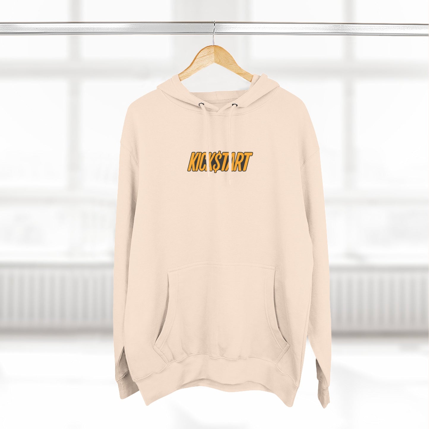 Kickstart Graphic Fleece Hoodie - Cozy Cat