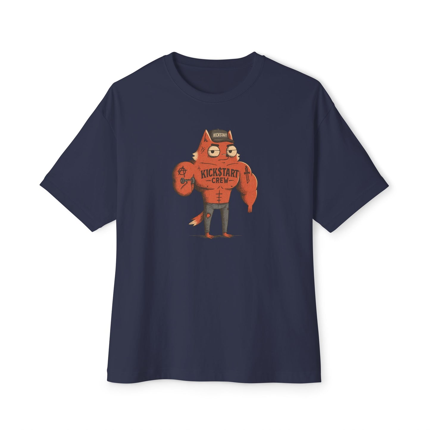 Kickstart Crew Oversized Tee Team Spirit