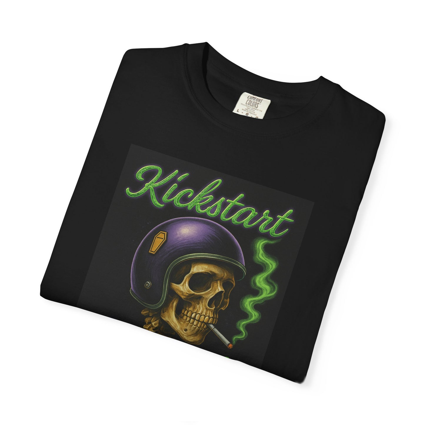 Kickstart Rebellious Streetwear T-Shirt, Break the Rules