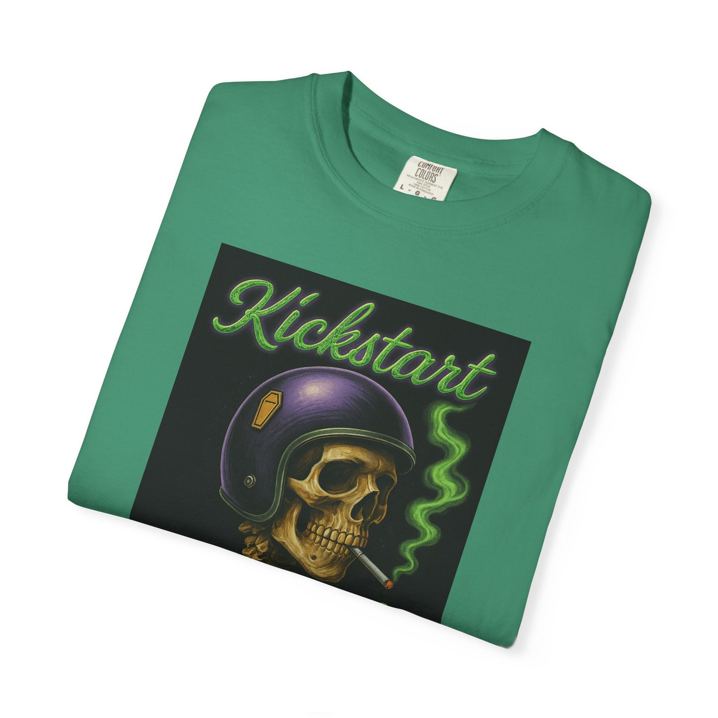 Kickstart Rebellious Streetwear T-Shirt, Break the Rules