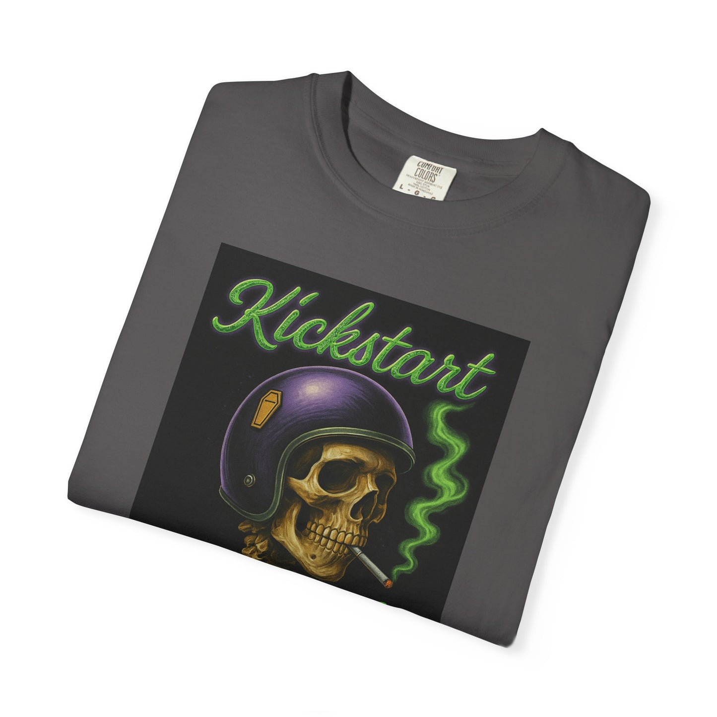 Kickstart Rebellious Streetwear T-Shirt, Break the Rules