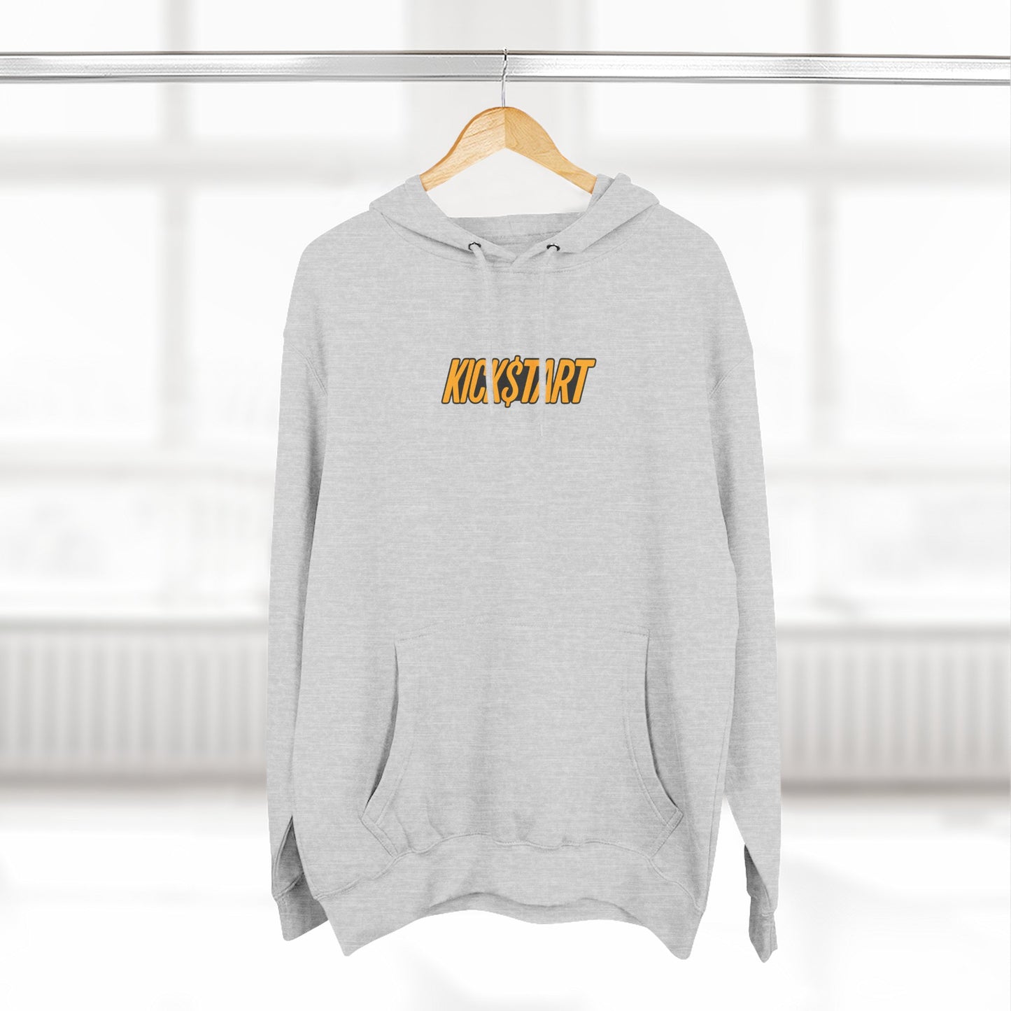 Kickstart Graphic Fleece Hoodie - Cozy Cat