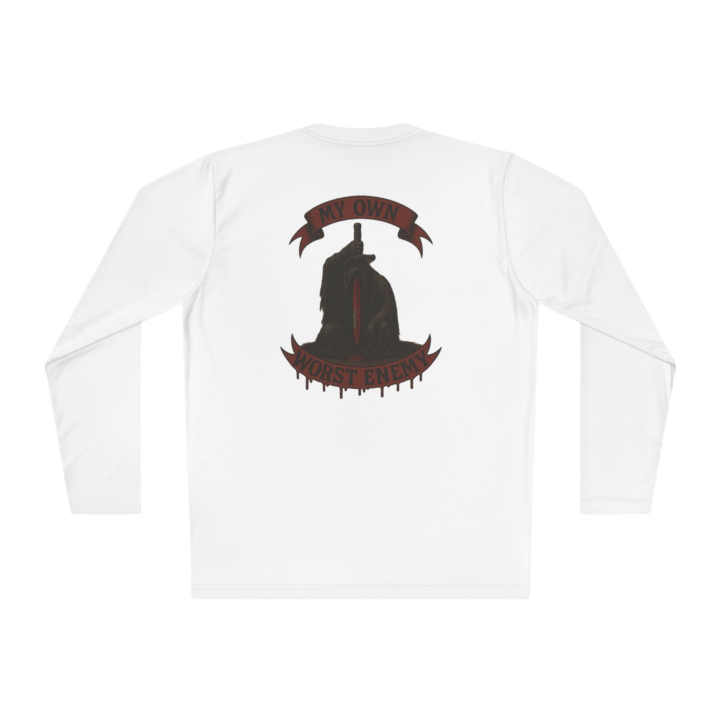 Gothic Unisex Tee - My Own Masterpiece, Lightweight Long Sleeve Shirt, Casual Wear, Gift for Art Lovers, Unique Graphic Top