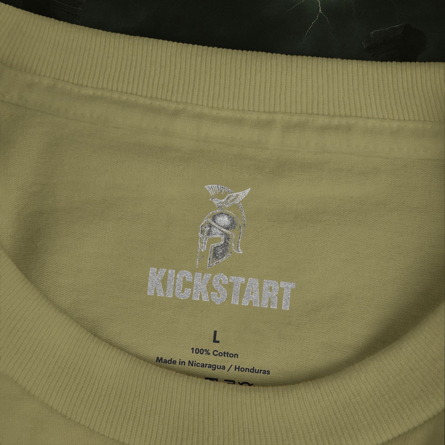 Kick$tart Spartan Tee – Heavyweight Warrior Graphic Shirt