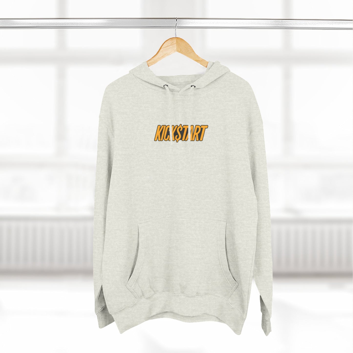 Kickstart Graphic Fleece Hoodie - Cozy Cat