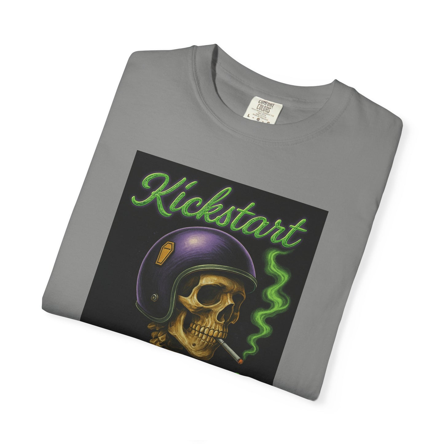 Kickstart Rebellious Streetwear T-Shirt, Break the Rules