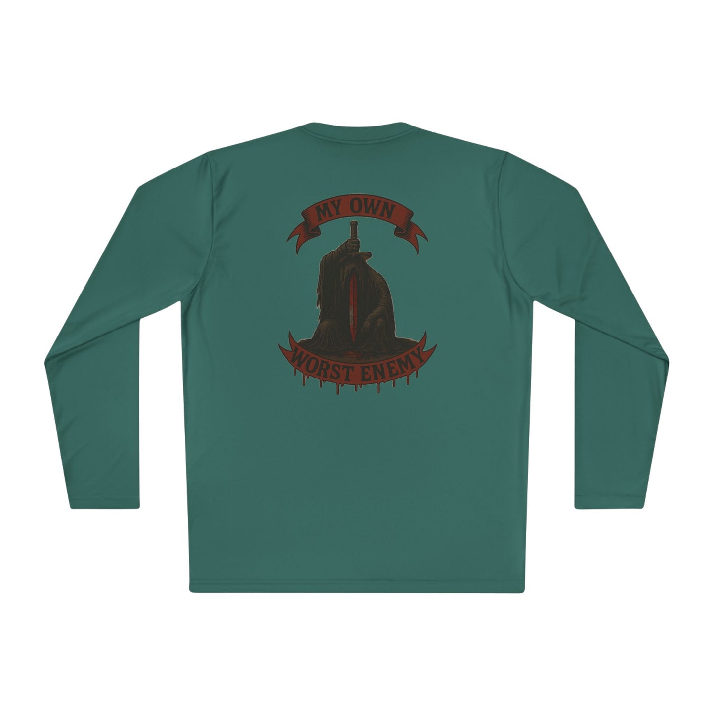 Gothic Unisex Tee - My Own Masterpiece, Lightweight Long Sleeve Shirt, Casual Wear, Gift for Art Lovers, Unique Graphic Top