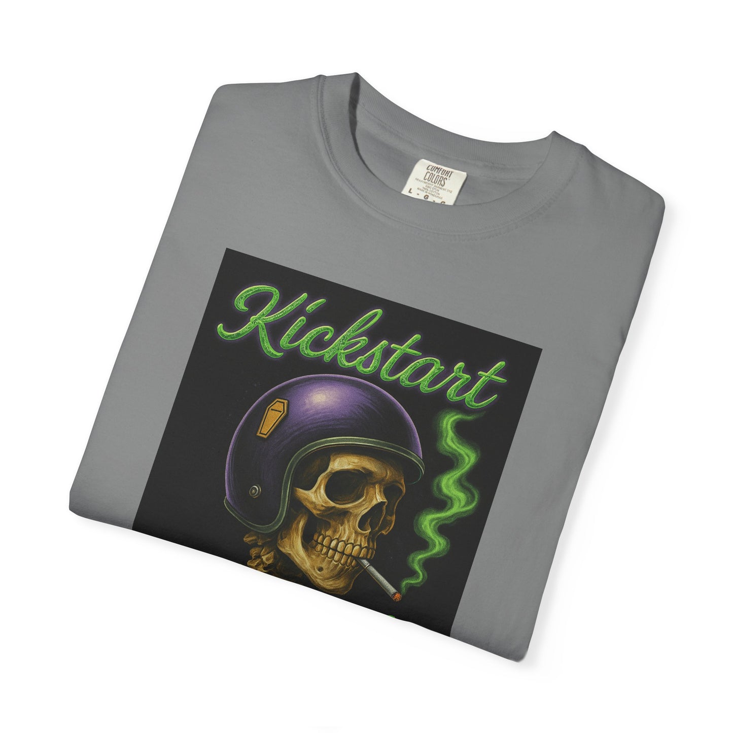 Kickstart Rebellious Streetwear T-Shirt, Break the Rules