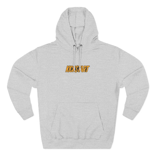 Kickstart Graphic Fleece Hoodie - Cozy Cat
