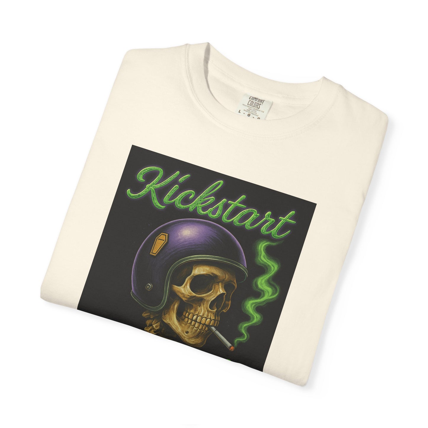 Kickstart Rebellious Streetwear T-Shirt, Break the Rules